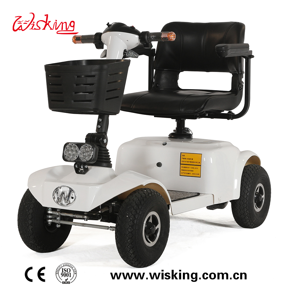 outdoor 4 whee handicapped electric mobility scooter for elderly