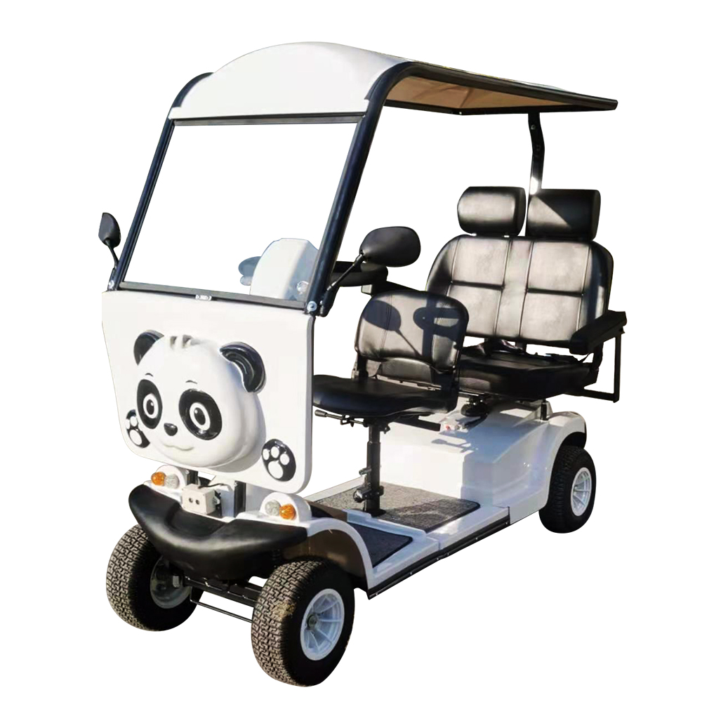 long range 4 wheel 3 seat Panda Mobility Scooter