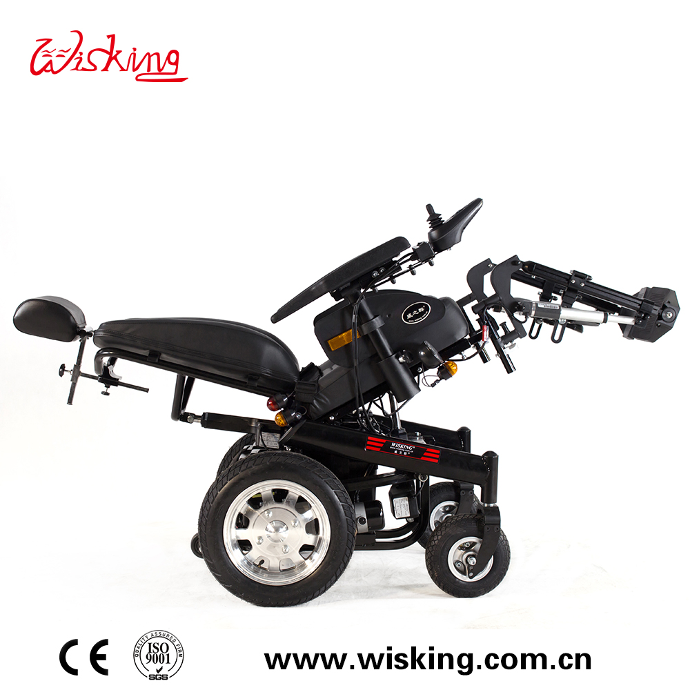WISKING Hospital Power Wheelchair for Electric Leg Lifting and Lie Back