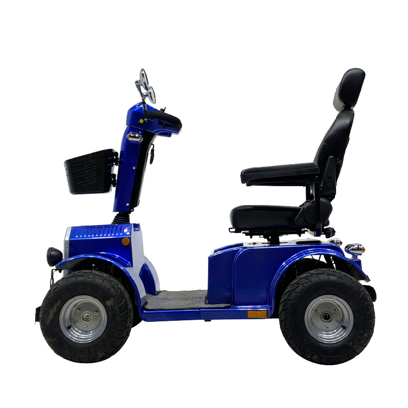 WISKING Vintage Vogue Brushless Motor Mobility Scooter with Fat Wheels