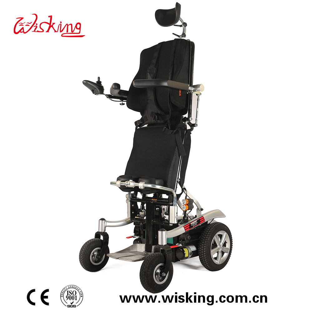 Standing Power Wheelchair for Disabled with Imported Controller