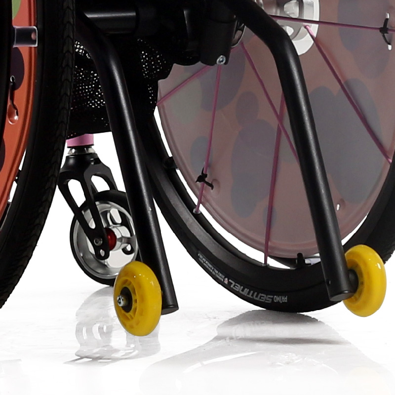 advanced customized lightweight aluminium alloy paeditric active wheelchair 