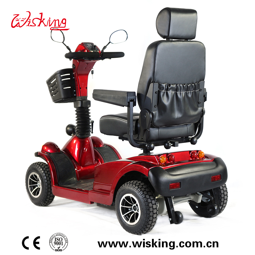  long range 4 wheel handicapped scooter for elderly