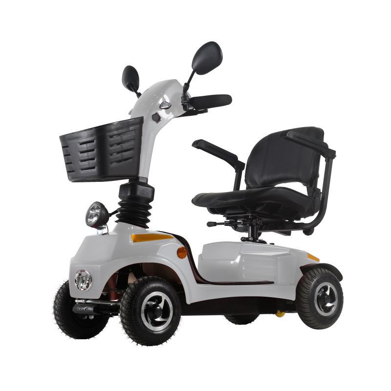 portable electric mobility scooter in car boot for jaunt 